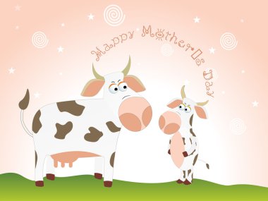 illustration for happy mother's day clipart