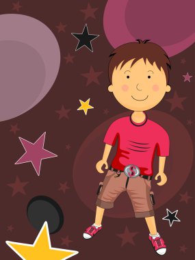 vector wallpaper for children's day clipart