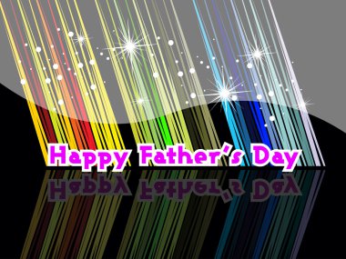 illustration for happy father's day celebration clipart