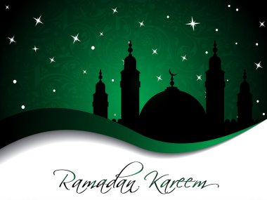 Vector illustration for Ramadan Kareem. clipart