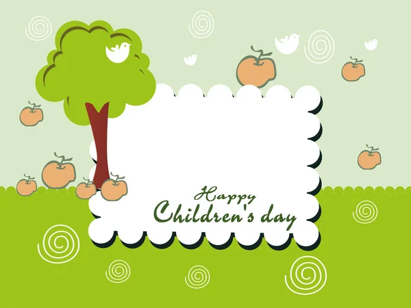 Illustration for happy children's day celebration — Stock Vector