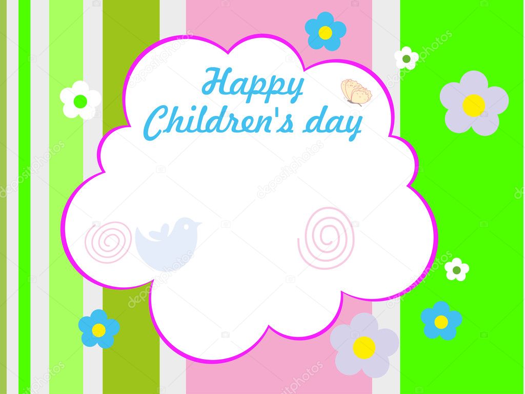 Illustration for happy children's day celebration Stock Vector Image by  ©alliesinteract #5613845