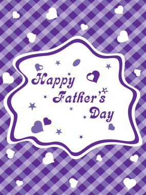 vector background for happy father's day celebration clipart