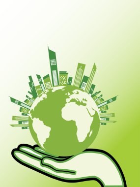 illustration for save earth clipart