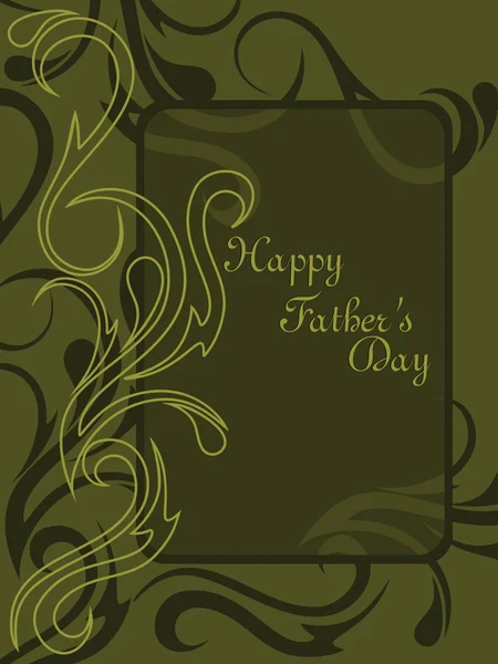 Vector background for happy father's day celebration — Stock Vector