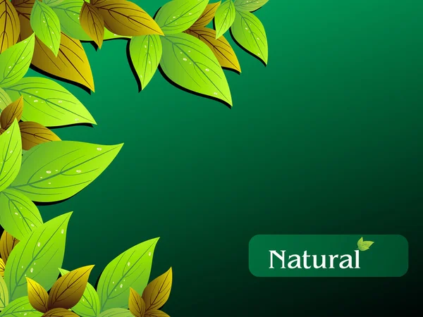 Vector ilustración de la naturaleza fondo de pantalla — Vector de stock