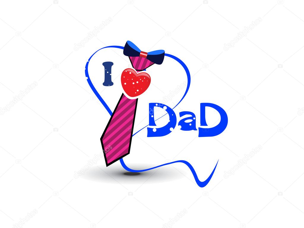 vector background for happy father's day celebration