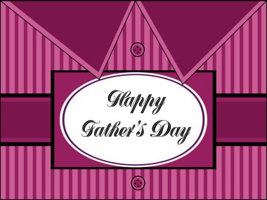 greeting card for happy father's day clipart