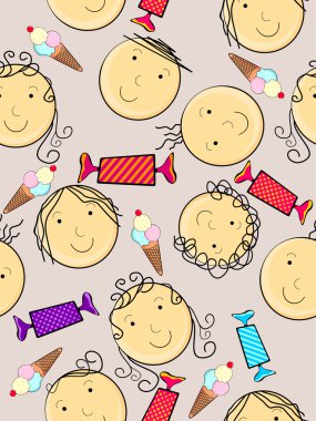 illustration for children's day celebration clipart