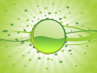 abstract eco friendly concept illustration clipart