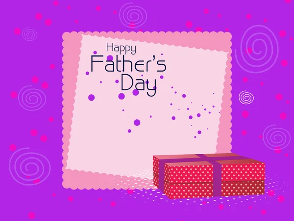 Εικονογράφηση για εορτασμό ημέρα του πατέρα — Διανυσματικό Αρχείο