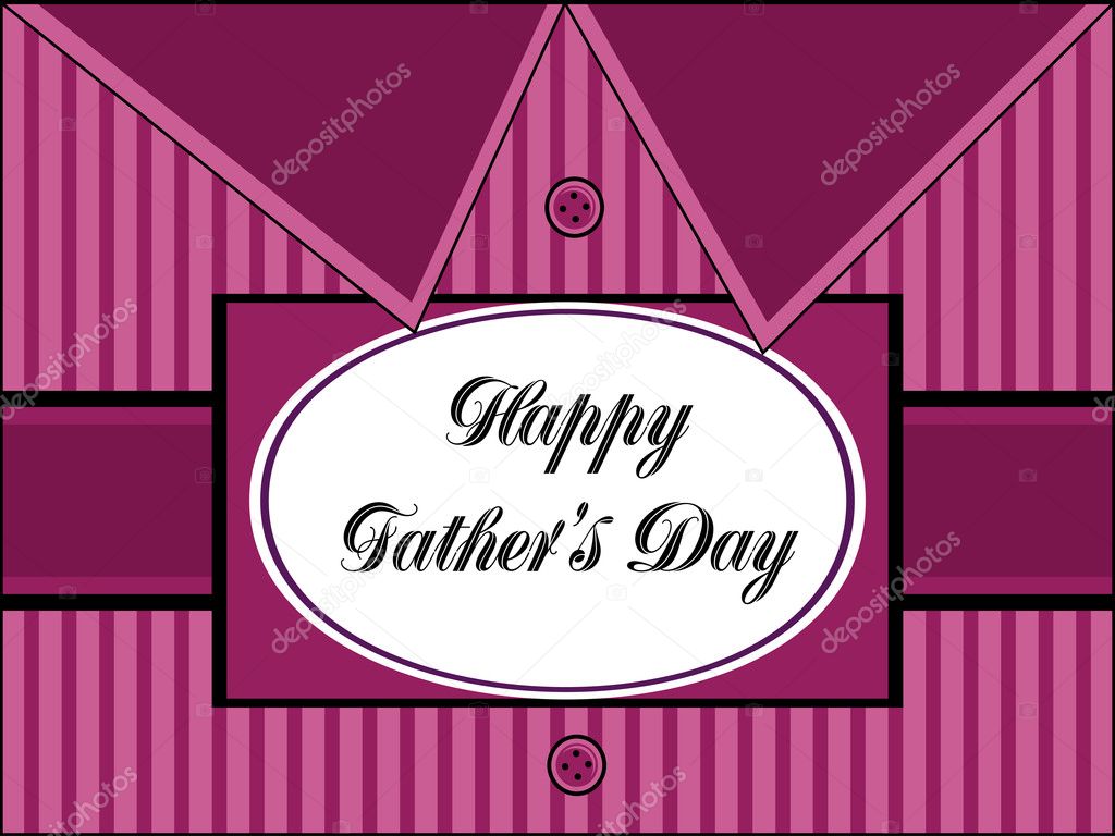 greeting card for happy father's day