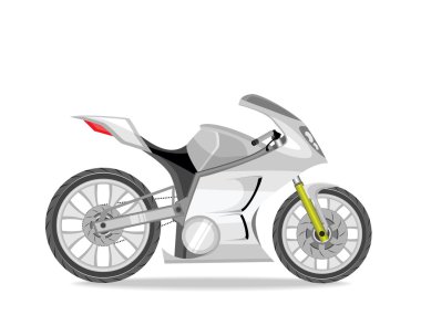 Vector racing bike clipart