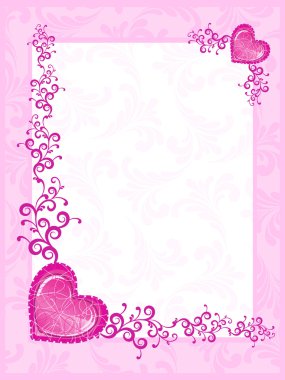 vector romantic wallpaper clipart