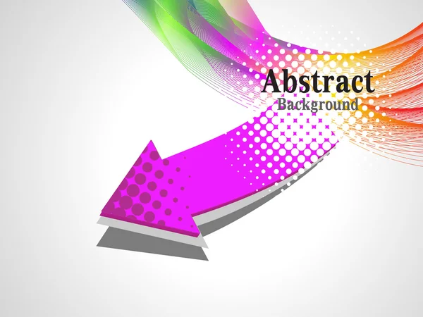 Färgglada abstrakt bakgrund, illustration — Stock vektor