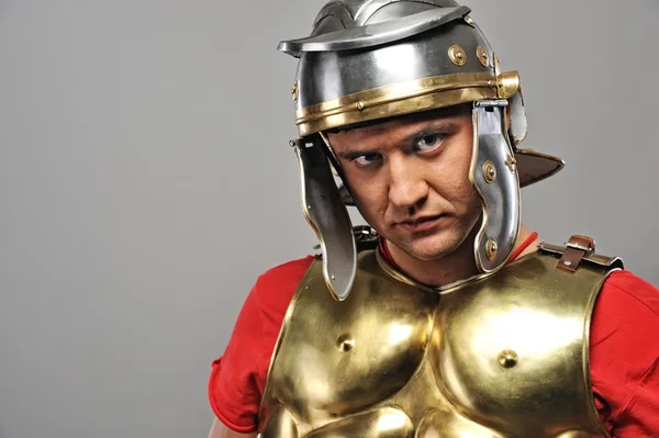 Retrato de um soldado legionário romano — Fotografia de Stock