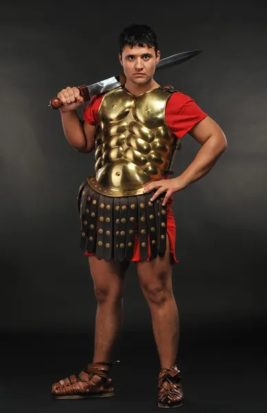Soldado legionário romano — Fotografia de Stock