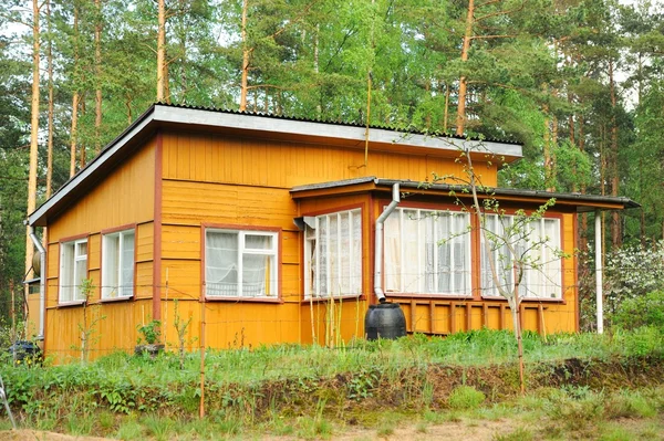 Old wooden house in the forest — Stock Photo, Image