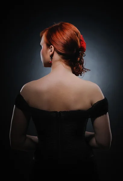 Çekici Kızıl saçlı kadın — Stok fotoğraf