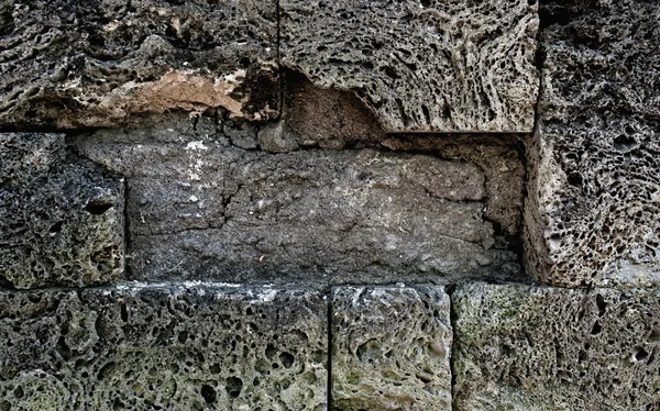 グランジレンガの壁の質感 — ストック写真