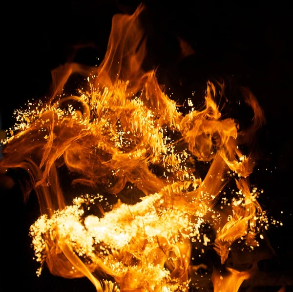 Περίληψη των φλόγα — Φωτογραφία Αρχείου