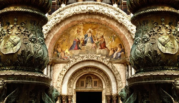 Basilika von St. Mark (Venedig, Italien) — Stockfoto