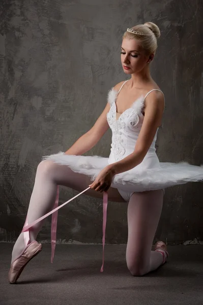 Bella ballerina di balletto — Foto Stock