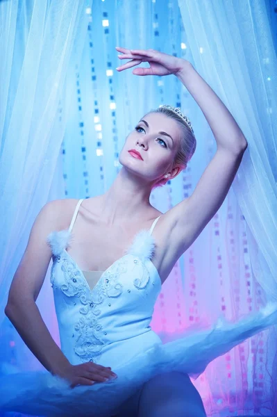Χορευτής μπαλέτου όμορφη — Φωτογραφία Αρχείου