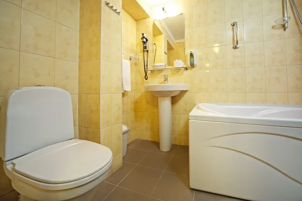 Готель інтер'єру ванної кімнати — стокове фото
