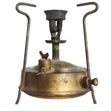Old camping stove (primus) clipart
