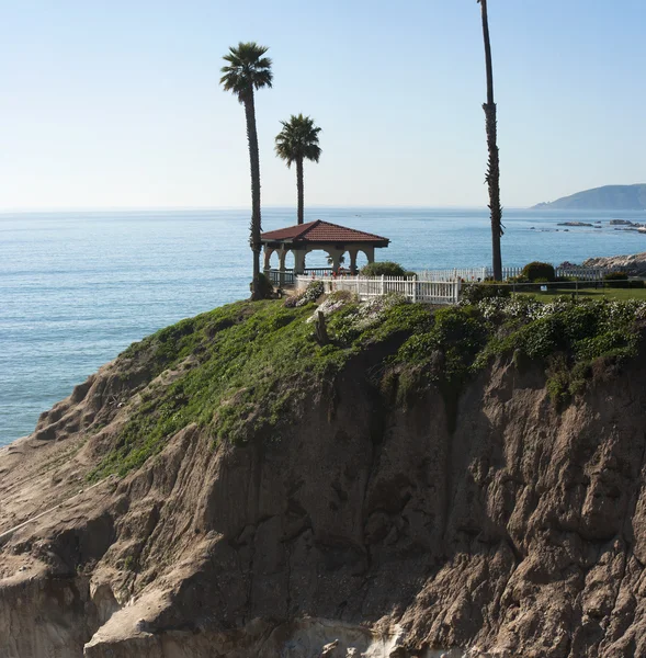 stock image Beautiful gazebo overlooks pismo beach