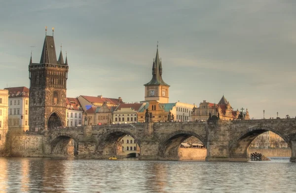 Praha, Karlův most, Česká republika — Stock fotografie