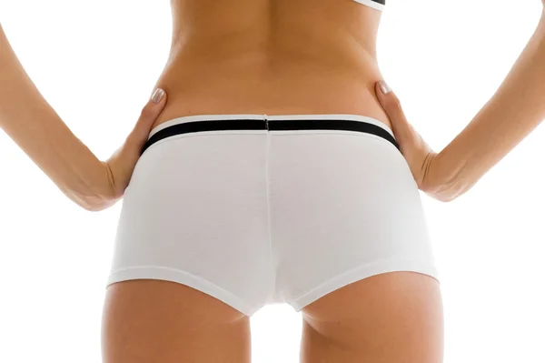 Woman's back and buttocks — Stock Photo, Image