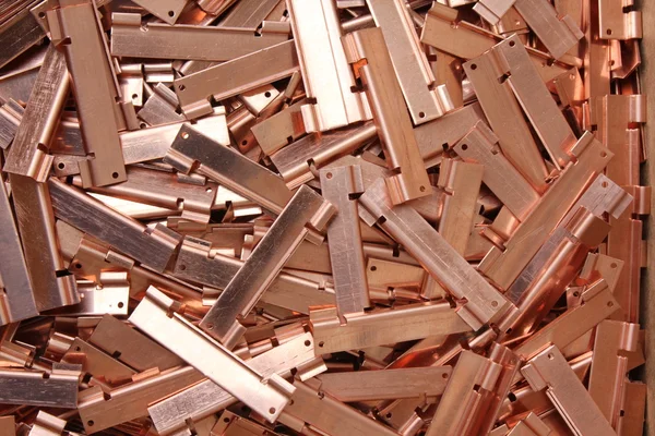 Raw CopperParts Royalty Free Stock Images