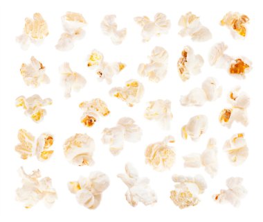 Popcorn set clipart