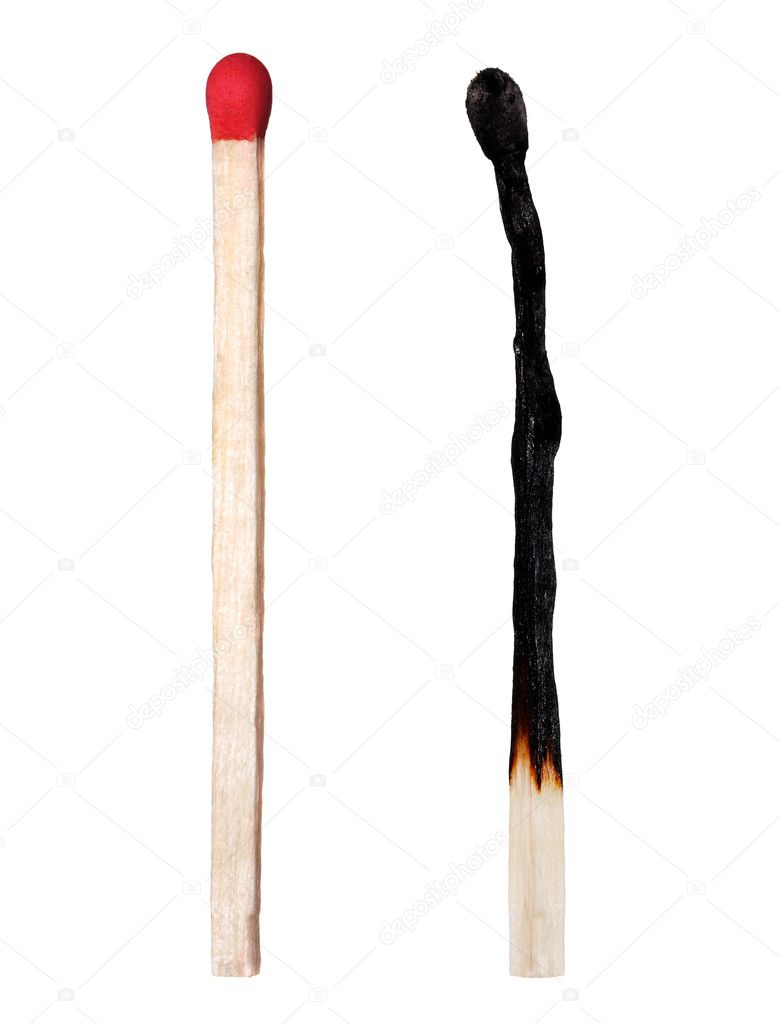Two matches — Stock Photo © DenisNata 5763885