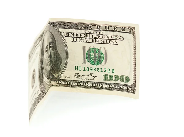 stock image Crumpled dollar