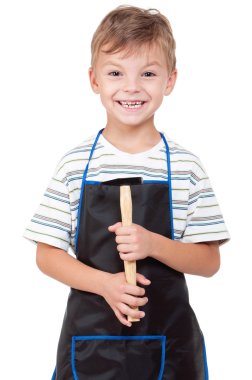 Boy with tools