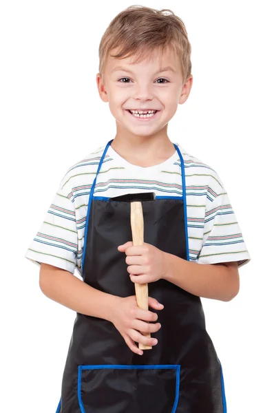 Αγόρι με εργαλεία — Φωτογραφία Αρχείου