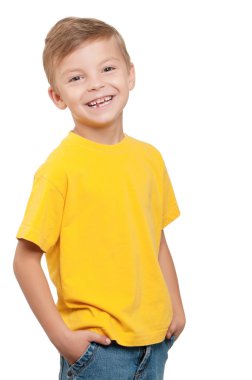 Portrait of boy clipart