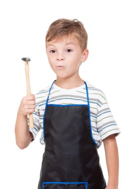 Boy with tools