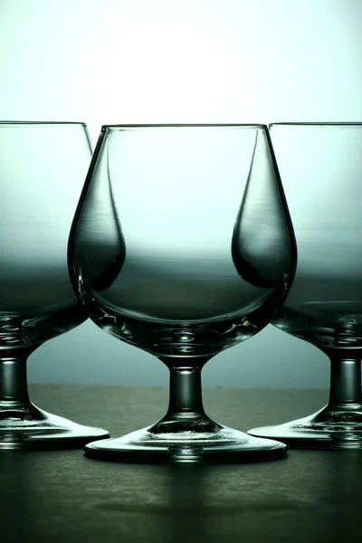Cognac glas — Stockfoto