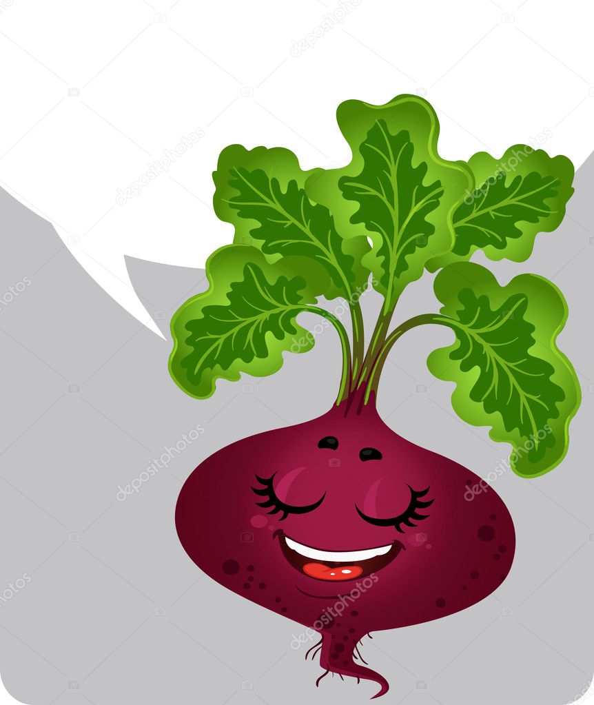 Beetroot - about healthy eating Stock Vector Image by ©yadviga #5481800