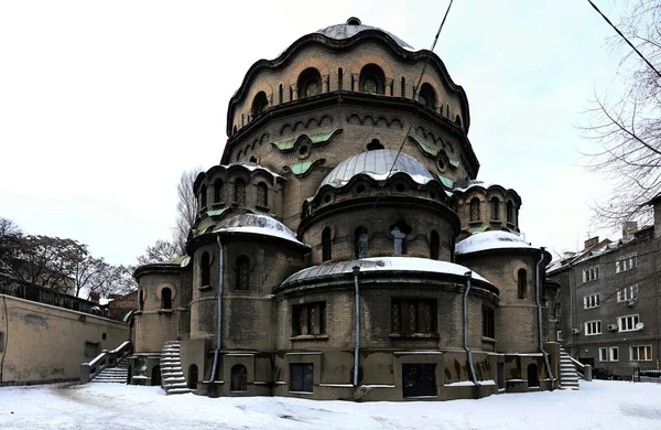 Church of Saint Paaskeva in winter, Sofia. Bulgaria — Stock Photo, Image