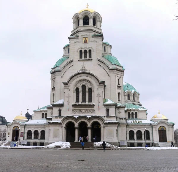 Alexander nevski-katedralen. Sofia, Bulgarien — Stockfoto