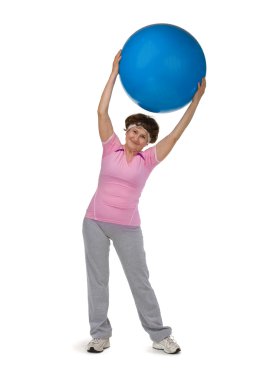 Fitness ball clipart