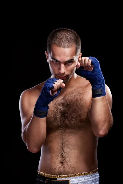 Muay thai boxer muž — Stock fotografie