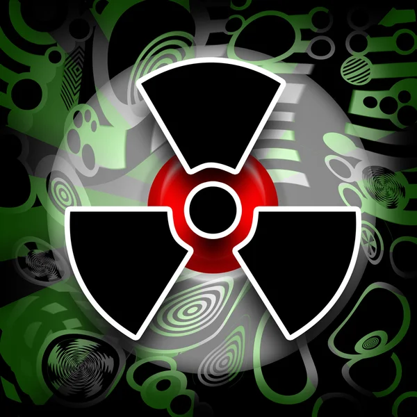 Desastre nuclear — Foto de Stock