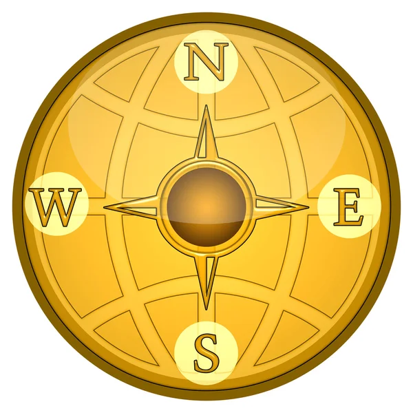 Kompass vindros — Stockfoto