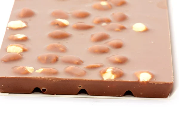 Schokolade mit Nüssen — Stockfoto